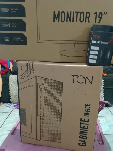 Computador completo com monitor 19 led 