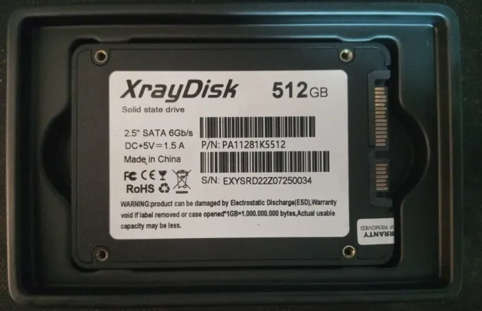 SSD 512GB XRAYDISK