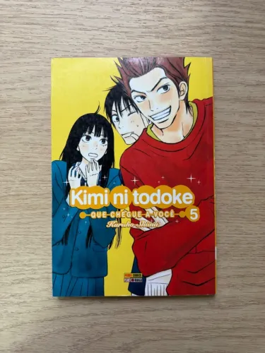 Kimi Ni Todoke Mangá volume 5 em português N5