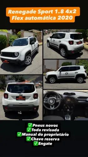 Jeep Renegade Sport 1.8 4X2 Flex 16V Aut. 2020