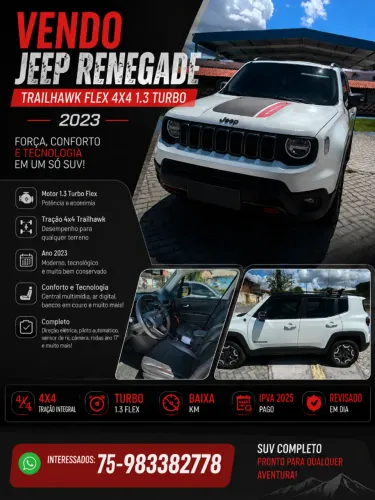 Jeep Renegade Trailhawk T270 1.3 TB Flex Aut. 2023