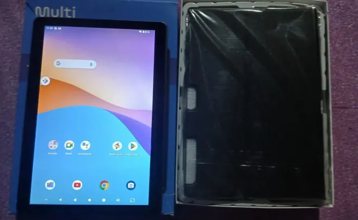 VENDO TABLET NA CAIXA DA MARCA MULTILEISER M10 128GB E 6 DE RAM 