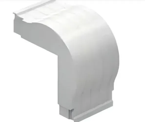 CURVA V90 25 EXT AL BCA R30 PLANA R - DT 38240 30 - DUTOTEC