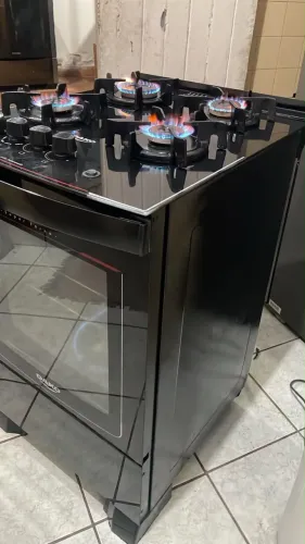 Fogão Dako mesa de vidro 4 bocas