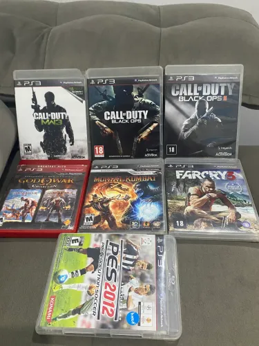 7 jogos de ps3 - venda urgente