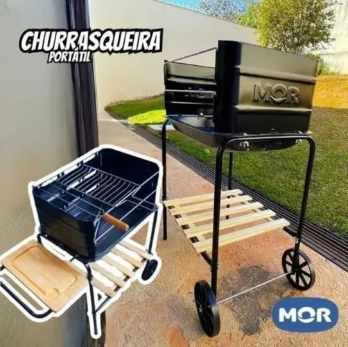 Churrasqueira Mor Bacia Esmaltada California - R$189,90