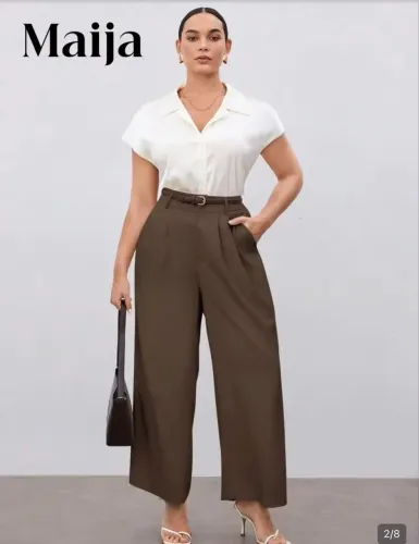 Calça alfaiataria shein NOVA