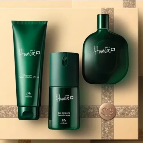 Kit Perfume Paz e Humor Masculino 