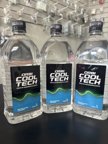 ÁGUA BI-DESMINERALIZADA ORBI COOL TECH 1L 