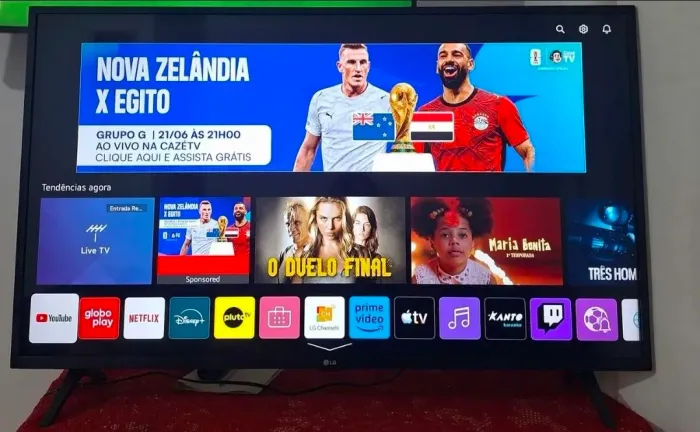 Smart 43' 4k LG com Alexa.