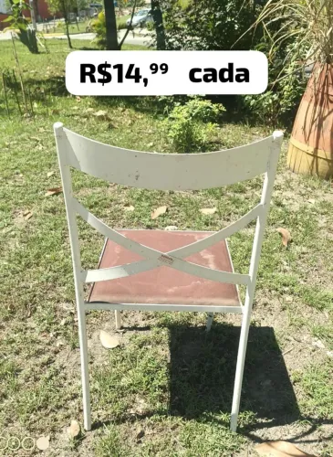 Cadeira de  ferro 