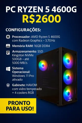 Pc gamer completo Rayen 5