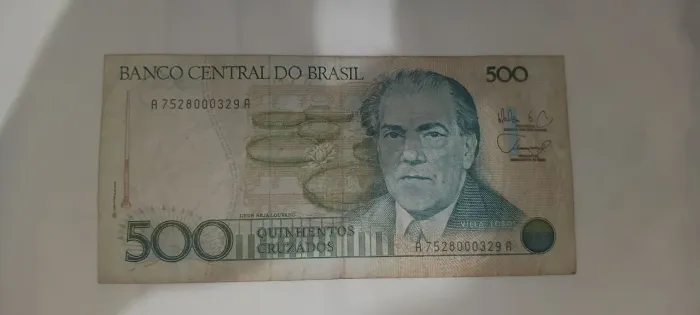 Nota de 500 Cruzados