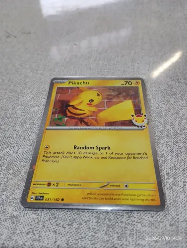 Carta pokémon Pikachu