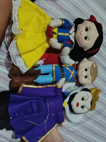 Bonecos da branca de neve
