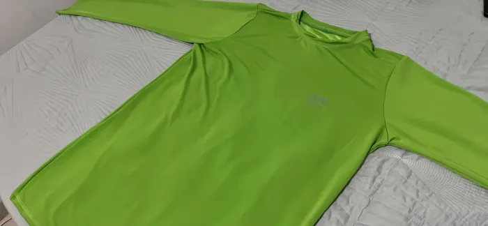 Camisa Manga Longa Proteção UV / Esportiva Verde Limão
