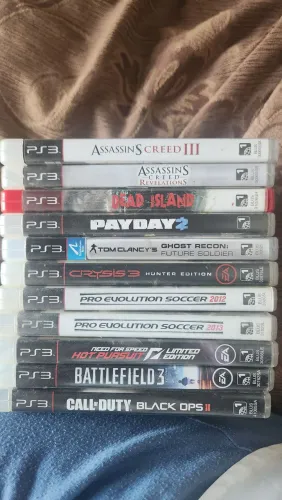 Jogos de Ps3 (Contém 11 jogos originais)