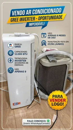 Ar condicionado 12mil BTUS