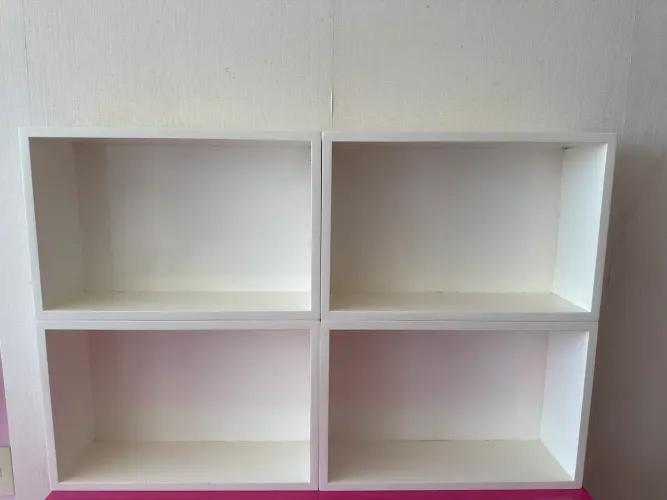 NICHOS BRANCOS PARA DECORAÇÃO