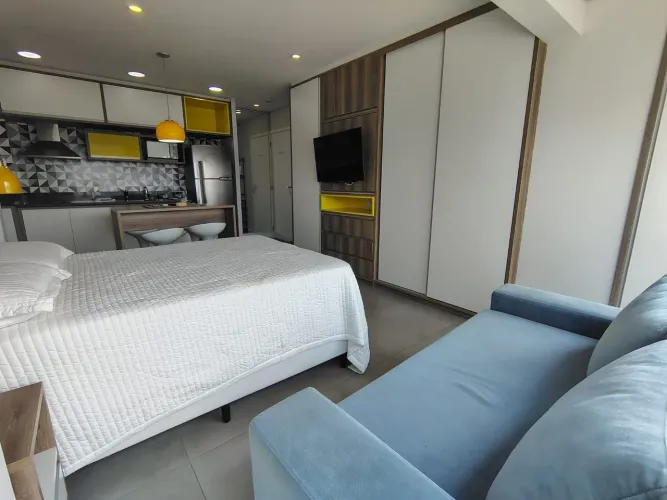 Studio mobiliado para locação, Aclimação, São Paulo, SP