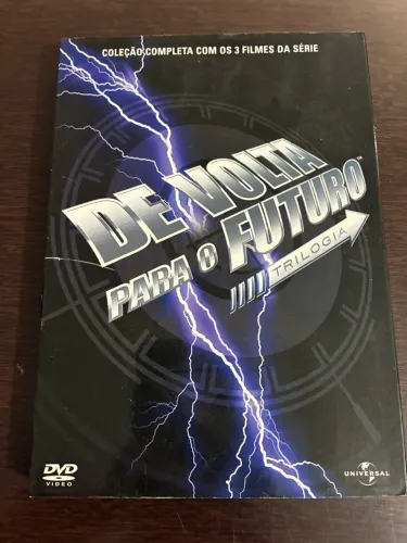 De volta para o futuro 1, 2 e 3 dvd novo