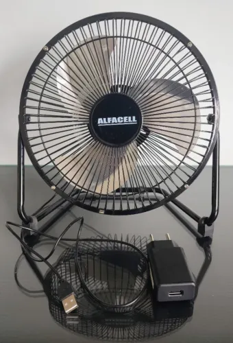 Ventilador de mesa USB