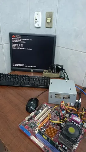 Kit placa mãe antigo 3