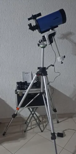 Set-up Sky-Watcher Mak127 + AZ-GTI-goto + cunha + hard case