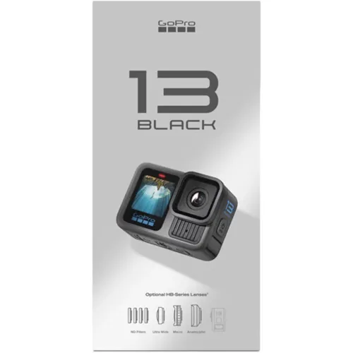 GOPRO HERO13 BLACK - CÂMERA DE AÇÃO PROFISSIONAL
