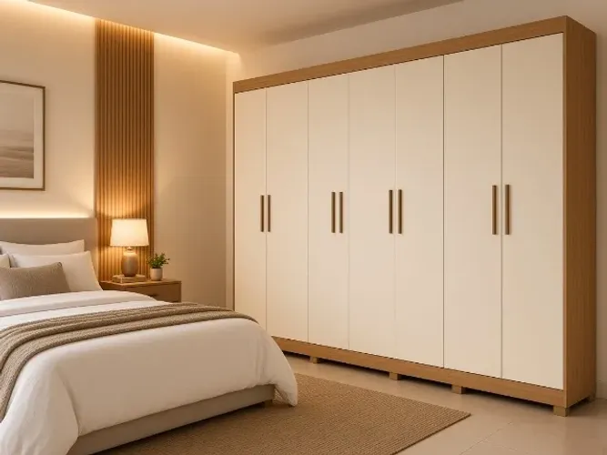 Guarda-Roupa Macapá 8 Portas 2,37m 100% MDF (NOVO A PRONTA ENTREGA)