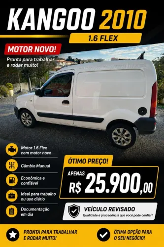 Renault Kangoo Express Hi-flex 1.6 16V 2010