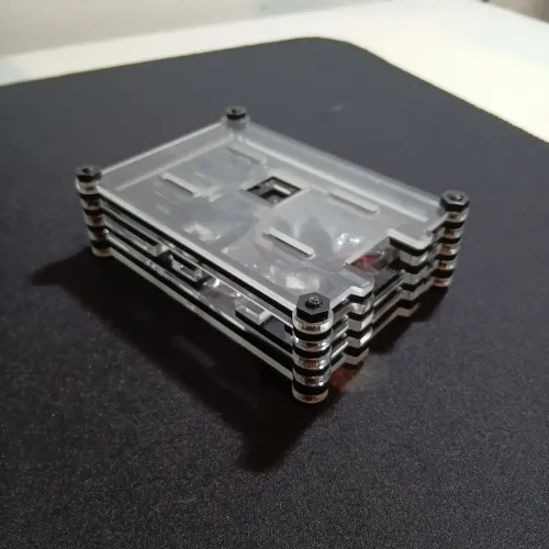 Kit Case Raspberry + Cooler + Dissipadores