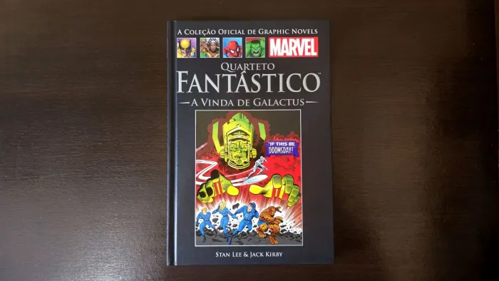 Quarteto Fantástico - A Vinda de Galactus - Marvel - HQ Salvat