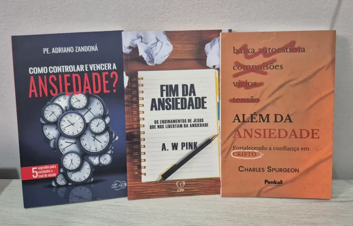 Livros sobre ansiedade