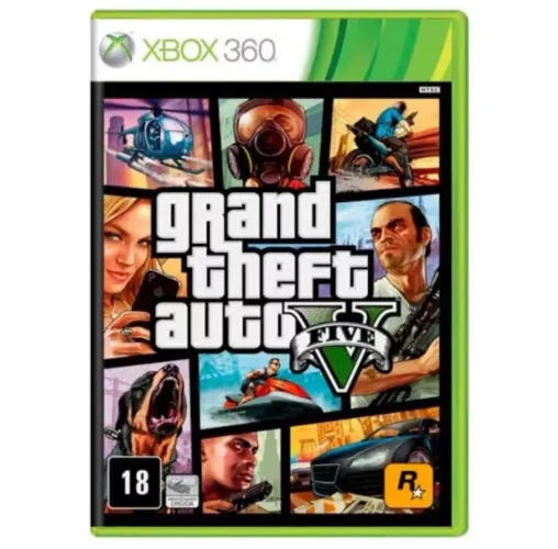 GTA V (2 Discos) Legendado em português XBOX 360 - DESBLOQUEADO