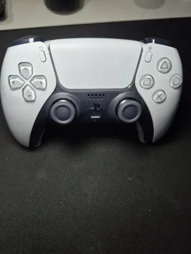 Controle Sony Dualsense Branco novo + Brinde