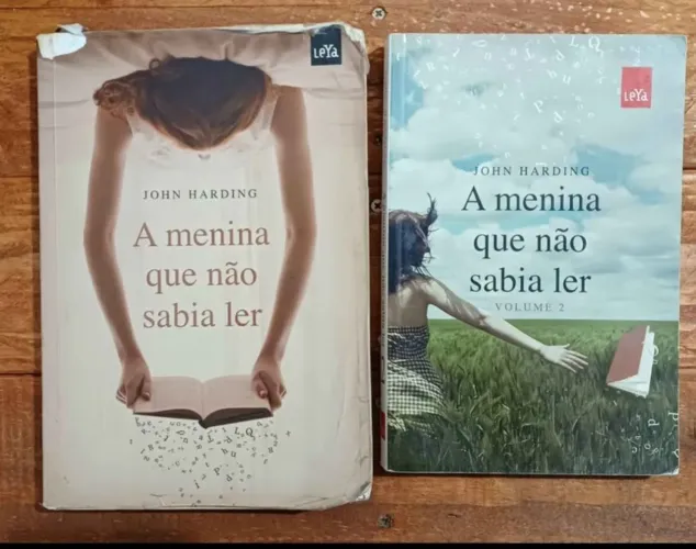 Livros A Menina Que Não Sabia Ler - vl 1 e v2