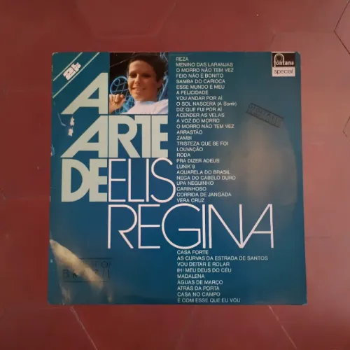 LP Vinil Duplo Elis Regina - A Arte de Elis Regina - Fontana - Original