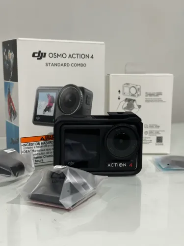 Câmera Osmo DJI 4 Action Standard Combo a prova d?água 4K 120FPS - ÚLTIMA UNIDADE