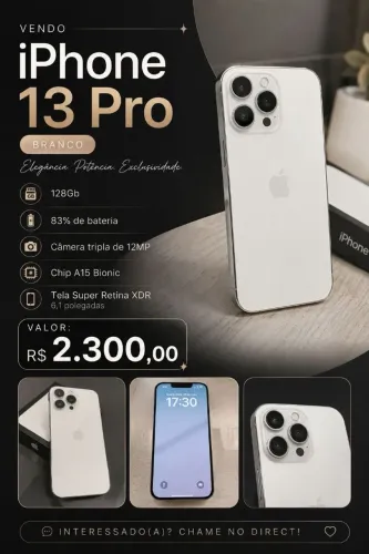 iPhone 13 Pro Branco