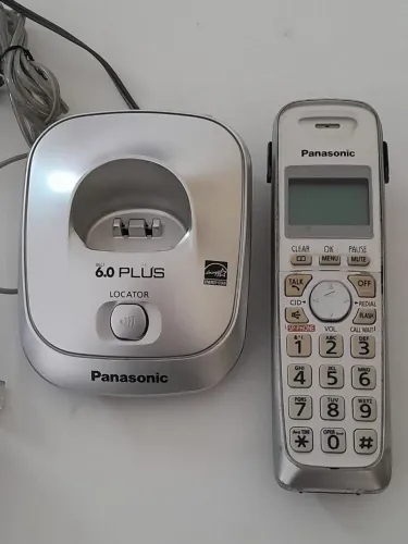 Telefone Panasonic Base Mesa/Parede 