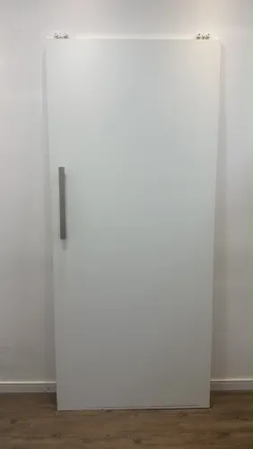 Porta de correr com kit completo de instalação