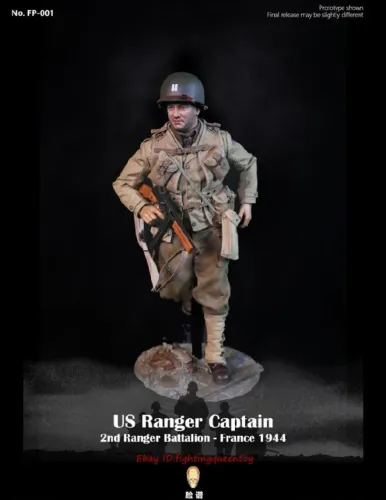 Facepoolfigure FP-001 WWII US Ranger Captain | John Miller Tom Hanks 1/6