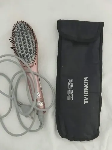 ESCOVA MONDIAL ROSE ALISADORA BIVOLT