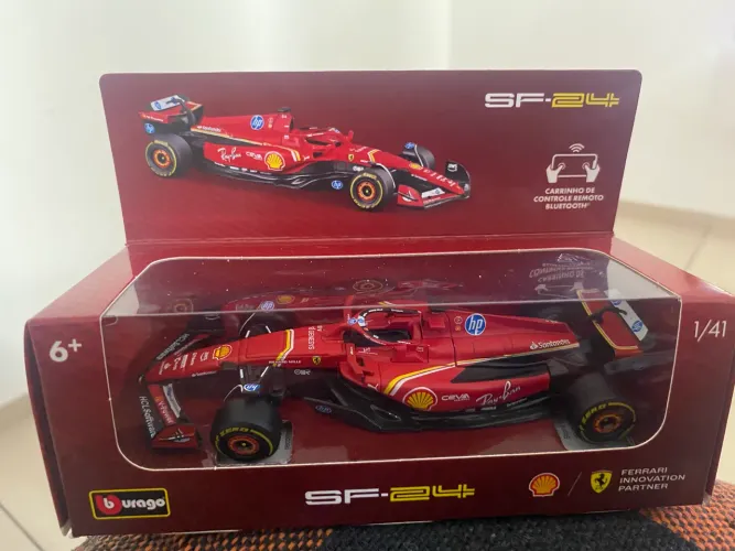 Ferrari SF-24 F1 Miniatura 1/41 - Coleção
