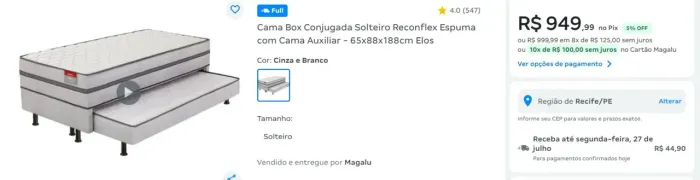 Cama box