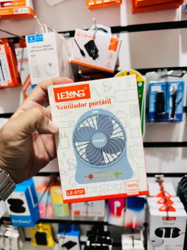 Mini Ventilador Portátil a Bateria