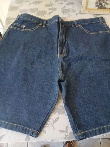 Bermuda Jeans adulto masculina