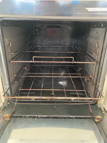 Fogão 4 Bocas Inox com Forno, Muito Forte