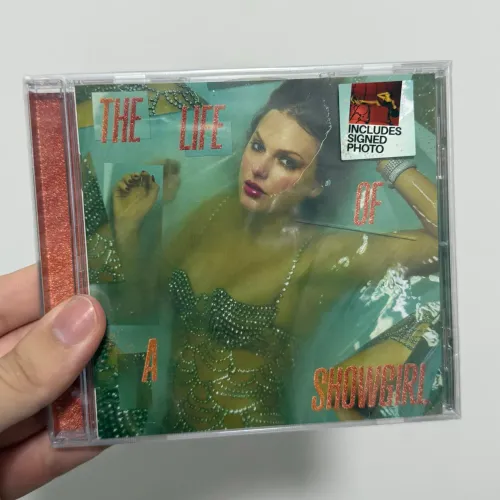 CD Taylor Swift - Showgirl 4 Signed Autografado (Lacrado)